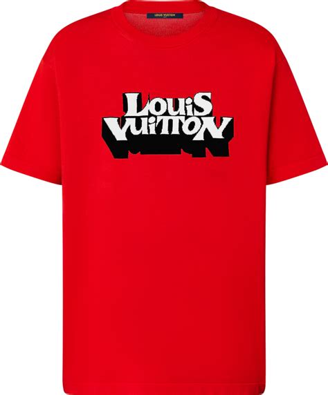 red louis vuitton t shirt